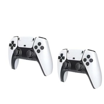 КОМПЛЕКТ РЕТРО ТВ-КОНСОЛЬ ТВ ИГРОВОЙ 2 ПАНЛОДА +20000 ИГР M15 БЕЛЫЙ