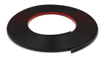 LISTWA OZDOBNA TAŚMA SAMOPRZYLEPNA CZARNY MAT 12MM / 8 METRÓW 12mm