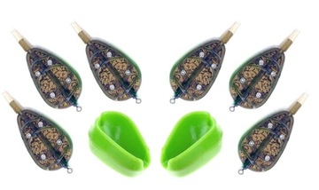 Zestaw 6x Koszyk do Metody +2x Forma Method Feeder