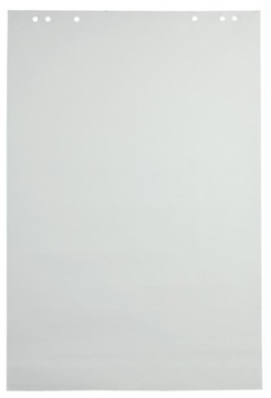 10x BLOK PAPIER TABLIC FLIPCHART 50 KARTEK GŁADKI