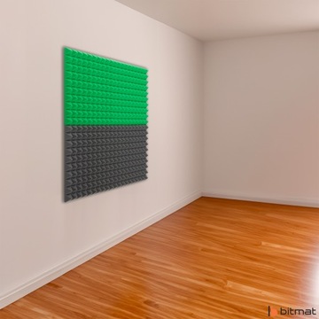 Акустическая панель Bitmat, звукоизоляция, улучшение акустики в гостиной с помощью громкоговорителя