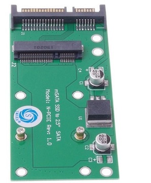 Adapter Przejściówka mSata SSD do 2.5