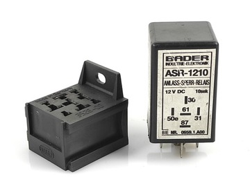 BADER ASR-1210 PRZEKAŹNIK CZASOWY SAMOCHODOWY 12V
