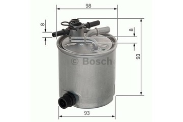 BOSCH FILTR PALIVA DACIA LOGAN 1,5DCI