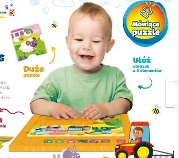 PUZZLE DŹWIĘKI WOKÓŁ NAS WIEŚ, DUMEL