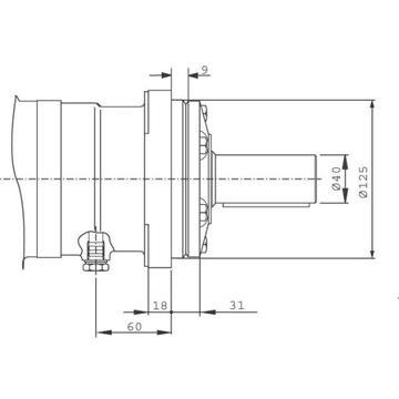 Орбитальный гидромотор SMT200 200 см3/об