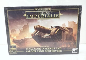 WARHAMMER LEGIONS IMPERIALIS MALCADOR INFERNUS AND VALDOR TANK DESTROYERS