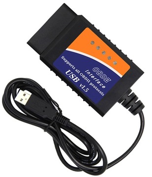 KB3A КАБЕЛЬНЫЙ ИНТЕРФЕЙС ELM 327 OBD2 ELM327 +CAN USB