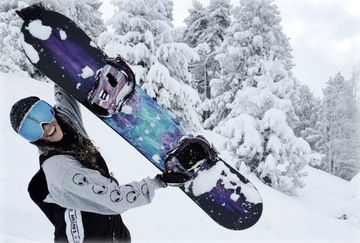 Deska snowboardowa RAVEN Aura 155cm + wiązania S230