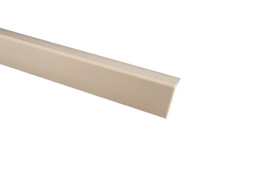 KĄTOWNIK PCV Osłona PVC NAROŻNIK 10x10mm KREMOWO BEŻOWY 200cm