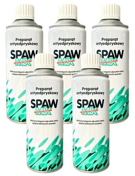 Spray preparat antyodpryskowy spawalniczy SPAWMIX 400ml zestaw 5szt