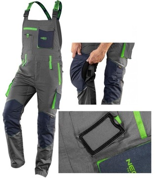 NEO Ogrodniczki robocze PREMIUM r. XXL 81-247-XXL