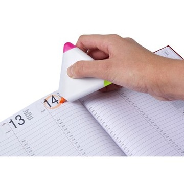 ТРЕУГОЛЬНЫЙ ХАЙЛАЙТЕР с логотипом TRIANGULO