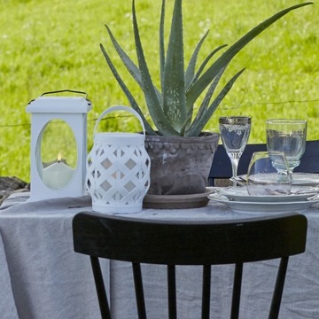 Уличный светодиодный садовый фонарь на батарейках.