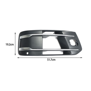 Передний бампер автомобиля, решетка противотуманной фары, высокоэффективная накладка, правая 4M0807682T