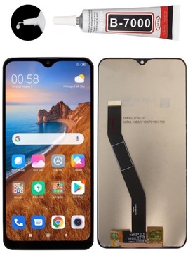 EKRAN WYŚWIETLACZ + KLEJ DO XIAOMI REDMI 8