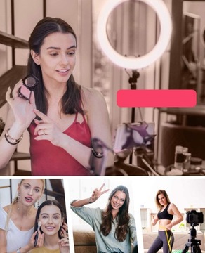 Кольцевой светильник для селфи, 80 Вт, штатив для макияжа, тату-салона, 220, держатель