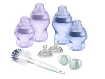 TOMMEE TIPPEE BUTELKA 150 SZCZOTKA SMOCZEK ZESTAW