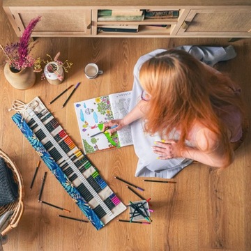 Набор для рисования CENILS PENCIL BOX с аксессуарами, 76 элементов