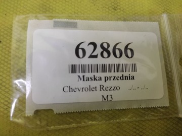 CHEVROLET REZZO KAPOTA KRYT MOTORU LAK 87U