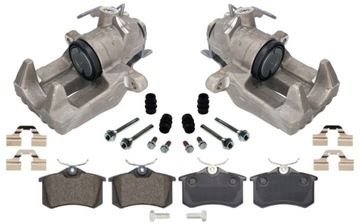 AUDI A3 IBIZA IV LEON FABIA II GOLF POLO V TŘMENY KOSTKA BRZDOVÉ ZADNÍ