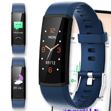 ZEGAREK SPORTOWY SMARTWATCH SMARTBAND OPASKA SPORT PULS PRO SMS FIT DAMSKI