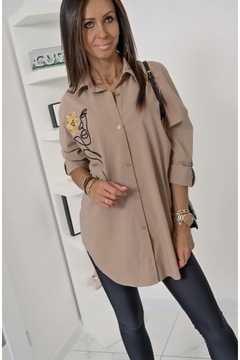 Повседневная рубашка EMMELINE OVERSIZE! WZ.9 XL