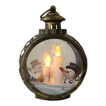 Dekoracje świąteczne LED Lights Prezent noworoczny, przenośna lampa dekoracyjna do domu