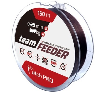 ŻYŁKA MATCH PRO TEAM FEEDER 150M 0,28MM
