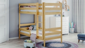 Кровать двухъярусная детская WRÓBEL-P1 180x80 Дерево