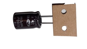 Kond. SAMWHA WB Low ESR 105*C 1000uF/25V 10 szt.