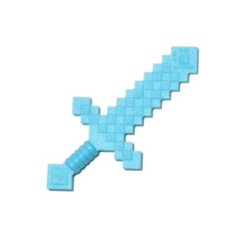 LEGO MIECZ MINECRAFT - MEDIUM AZURE NR. 18787
