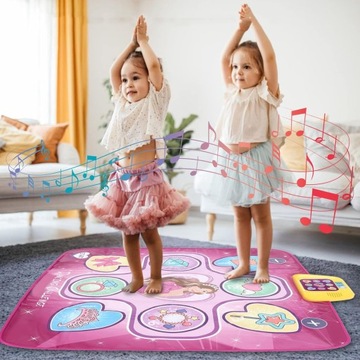 Коврик для танцев, чтобы изучить танцевальную интерактивную музыку веселья