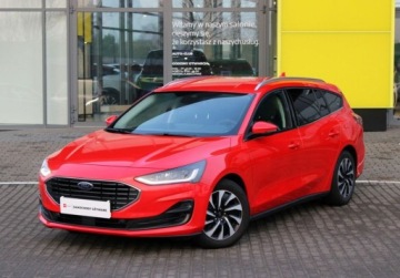 Ford Focus IV Kombi Facelifting 1.0 EcoBoost MHEV 155KM 2023 Ford Focus 1.0 MHEV 155KM Titanium X Automat Salon PL Vat 23 ASO Benzyna, zdjęcie 1
