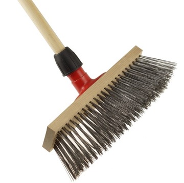 МЕТЛА УЛИЧНАЯ ЩЕТКА 270 ММ ПРОВОЛОЧНАЯ ЩЕТКА ДЛЯ ПАВЕЛА + ПАЛКА 150