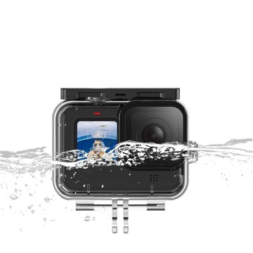 ВОДОНЕПРОНИЦАЕМЫЙ КЕЙС TECH-PROTECT GOPRO HERO 12/11/10/9 ПРОЗРАЧНЫЙ