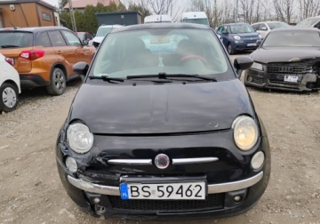 Fiat 500 II Hatchback 3d 1.3 TD 75KM 2007 Fiat 500 2007r, 1.2 Diesel. Uszkodzony prawy przod i tyl. Jezdzi. 1.2, zdjęcie 18