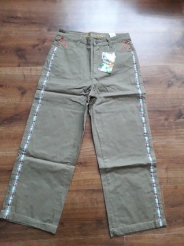 DESIGUAL-SUPER SPODNIE PANT ERITREA 38 J