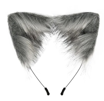 МЕХОВОЙ КОМПЛЕКТ - ХВОСТОВЫЕ УШИ WOLF PAPS - НАряд КОСТЮМА ВОЛКА
