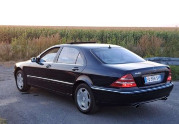 Mercedes Klasa S W220 Sedan 5.8 V12 (600) L 367KM 2001 Mercedes-Benz Klasa S Mercedes-Benz Klasa S 5.8 Benzyna 367KM, zdjęcie 27