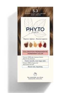 PHYTO COLOR Farby do włosów 5.3 Jasny Złoty Kasztan
