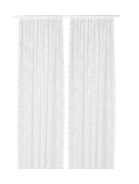 IKEA ALVINE SPETS FIRANKI FIRANY 145X300 KREMOWY