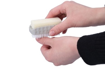 Пемза + чистка ногтей ручная щетка