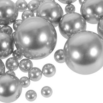 Ваза с жемчугом Круглые блестящие бусины 125 шт.
