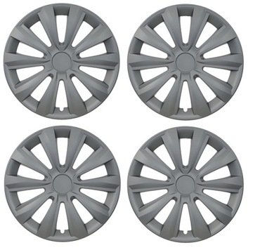 Kołpaki JESTIC Delta 16 cali uniwersalne srebrne