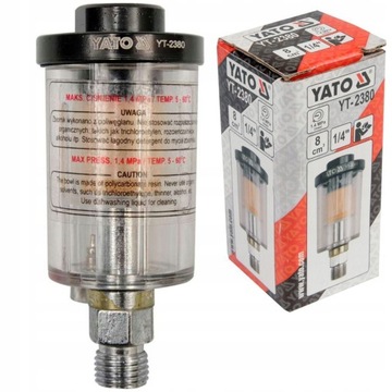 Mini filtr odwadniacz separator wody 1/4 YT-2380