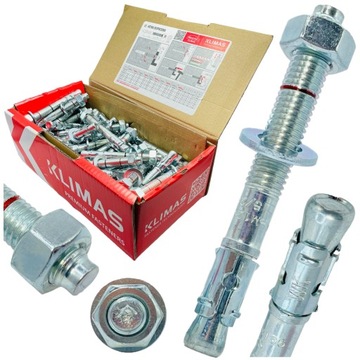 Kotwa stalowa wbijana DO BETONU M12x145 mechaniczna ekspresowa LE-ZN 25 szt