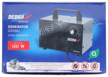 Генератор озона ДЕДРА 60 000 мг/ч Таймер очистителя воздуха
