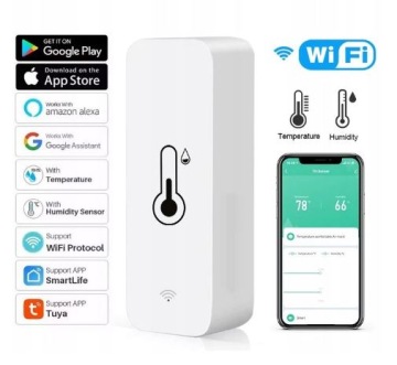 Датчик температуры и влажности SMART Home HIGRO Smart Life WIFI TUYA