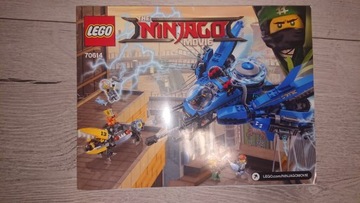 Lego 70614 Ninjago Movie Lightning Jet instrukcja